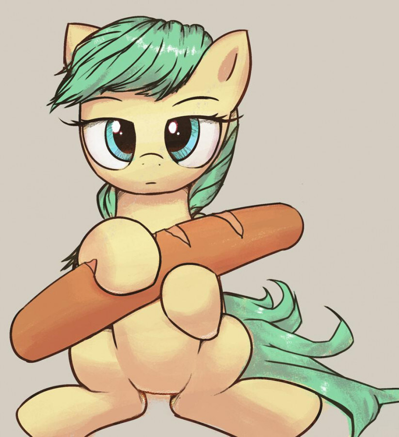 a tactical pony with a baguette