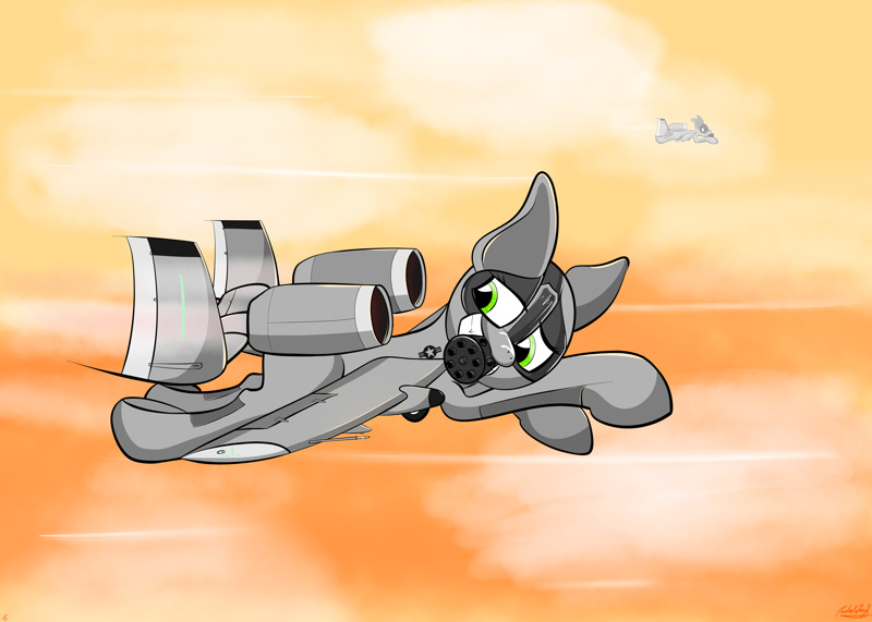 a pony combined with an A-10.