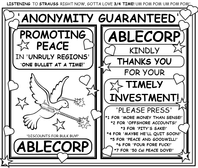 coloring book page about Ablecorp.