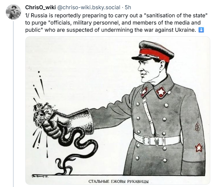 Putin getting ready to repeat Stalin's greatest hits.