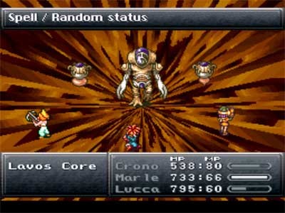 Final battle from Chrono Trigger