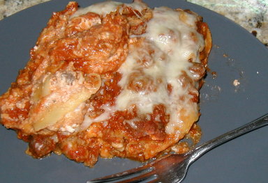 chicken lasagna with cottage cheese