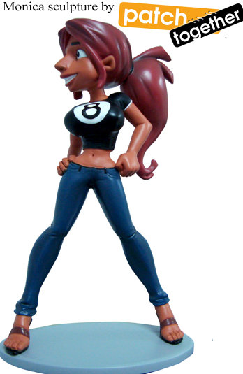 Monica figurine by Paul Taylor