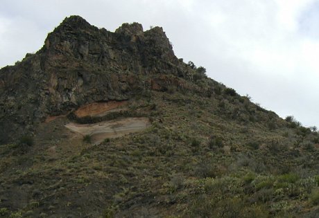 mountain in the Coconino National Forest