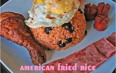 American Fried Rice, as seen in Thailand