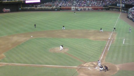 watching the Diamondbacks lose horribly