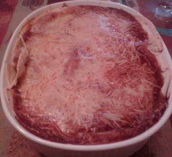 enchilada casserole, baby