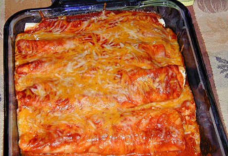 chicken enchiladas