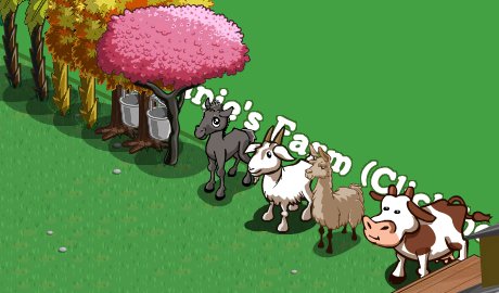 some animals of FarmVille