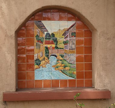 mosaic in Santa Fe