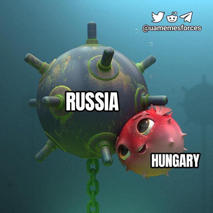 fish Hungary cuddles up to anti-ship mine Russia