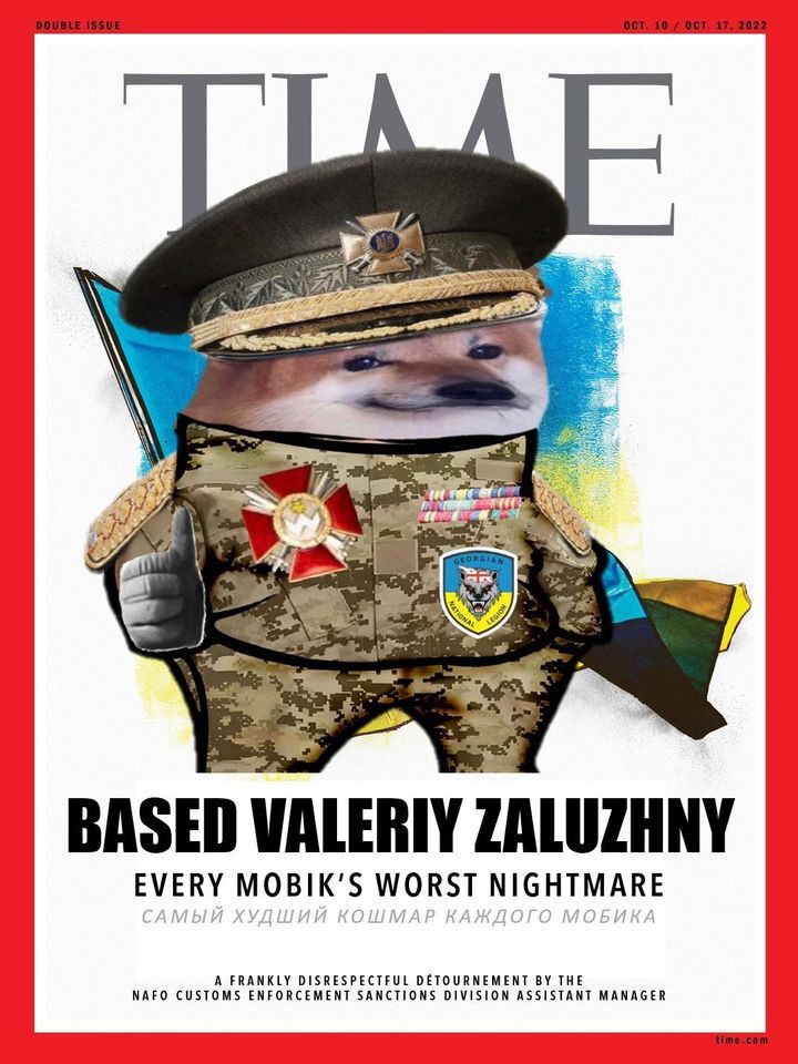 A fella captioned 'Based Valeriy Zaluzhny: Every mobik's worst nightmare'