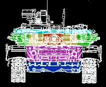 Front armor diagram